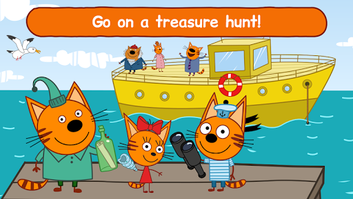 Kid-E-Cats Sea Adventure! Kitty Cat Games for Kids screenshots 2