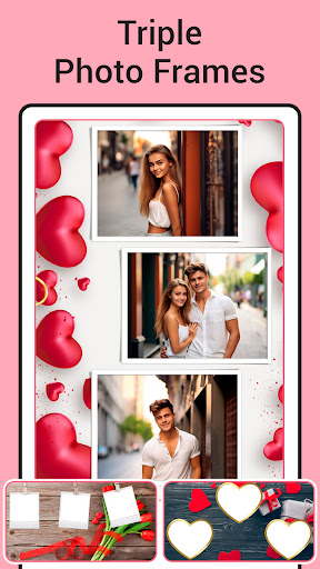 Photo frame app, collage maker screenshot