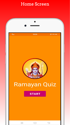 Android application Ramayan Quiz screenshort