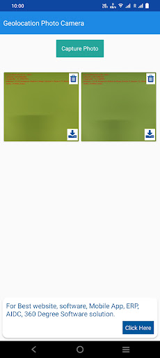 Geolocation Photo Camera Screen 2