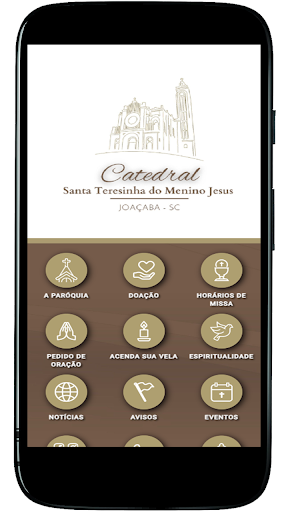 Android application Catedral de Joaçaba screenshort
