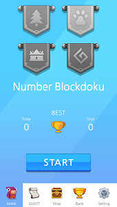 Number Blockdoku