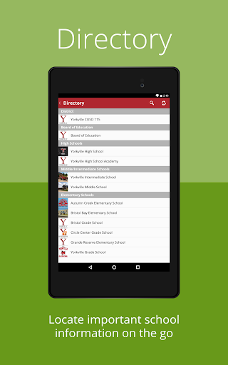 Yorkville CUSD 115 Screen 2