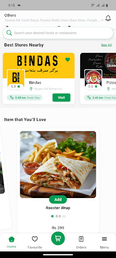 Dervi DGK - Order Anything Screen 2