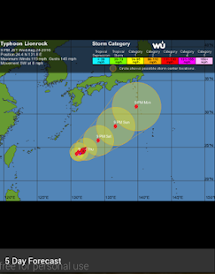 Hurricane & Typhoon Track, Outlook,Forecasting  Screenshots 21