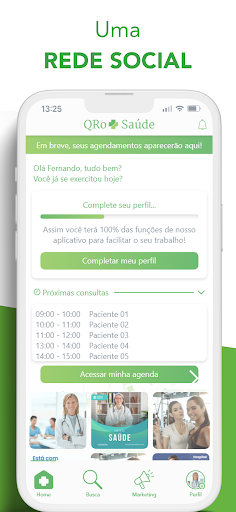 QRo + Saúde Profissional Screenshot
