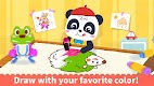 screenshot of Baby Panda's Coloring Book