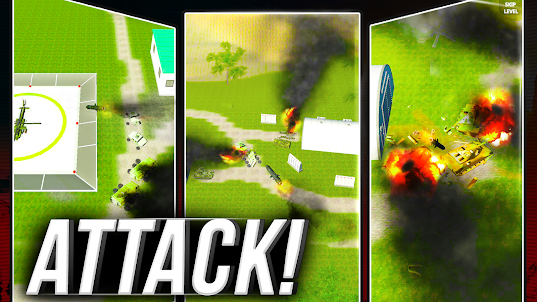 Modern Cannon Attack Strike 3D