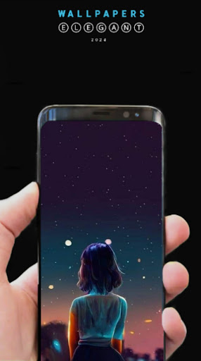 خلفية فتاة القمر بذكاء الصناعي Screen 3