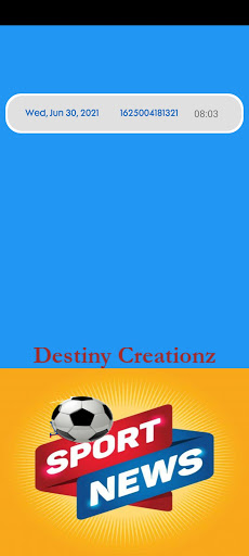 Android application Sports Newz n Updates screenshort