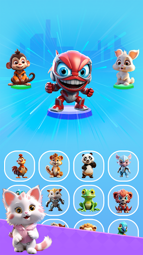 Android application Animal Mix: AI Merge Monster screenshort