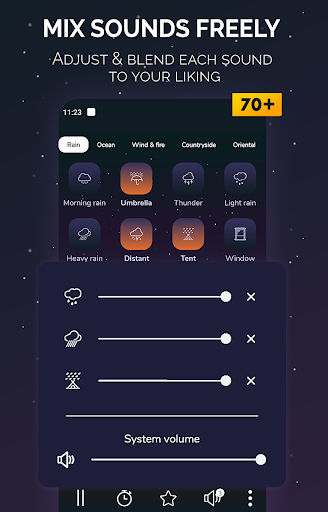Screenshot of Deep Sleep Music: Sleep Sounds