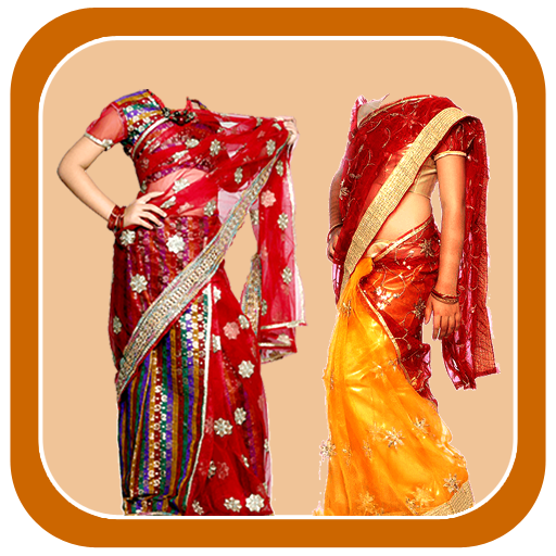 Kids Half Saree Photo Maker logo