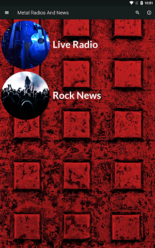 Android application Metal Music Radios And News screenshort