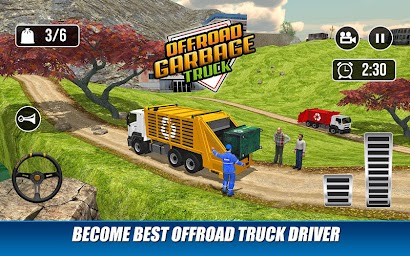 City Trash Truck Driving Games