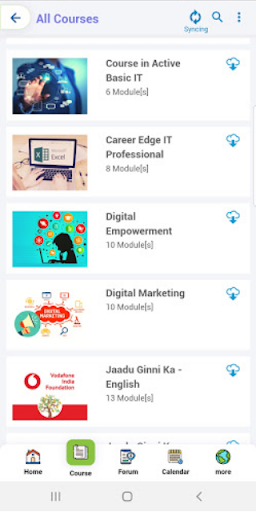 Learn@NIITFoundation Screen 2