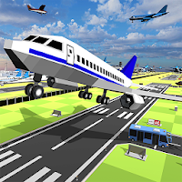Plane Landing Simulator 2021 - City Airport Game