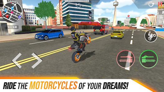 Motorcycle Real Simulator APK MOD (Unlimited Money) v3.1.18 poster-8