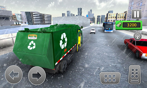Road Sweeper Garbage Truck Sim apklade screenshots 2