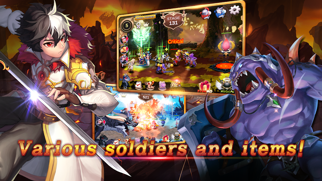 Rebirth Master - Idle RPG 1.0.29 APK + Мод (Unlimited money) за Android