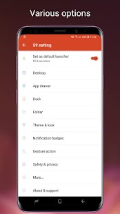 Super S9 Launcher for Galaxy S Screenshot