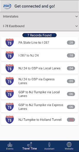 New Jersey Traffic Screen 3