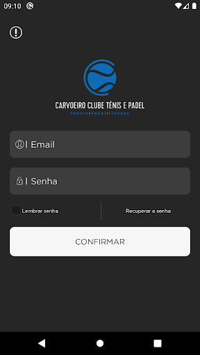 Android application Carvoeiro Clube de Tenis screenshort
