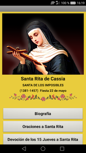 Android application Santa Rita screenshort