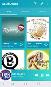 South Africa radios online