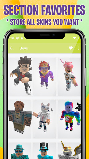Updated My Free Robux Roblox Skins Inspiration Robinskin App Download For Pc Android 2021 - roblox skins boy download
