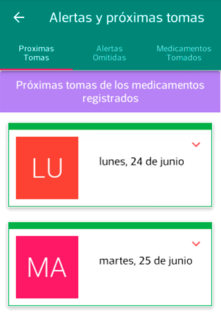 Alarma de medicamentos, Medica Screen 3