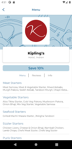 Android application Kiplings HX6 screenshort