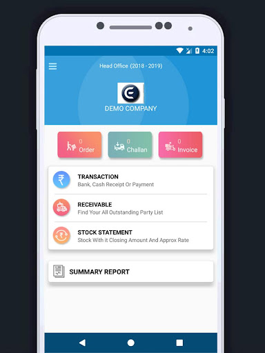 eCountBook - GST Invoicing and Screen 2
