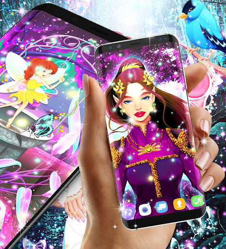 Forest fairy live wallpaper