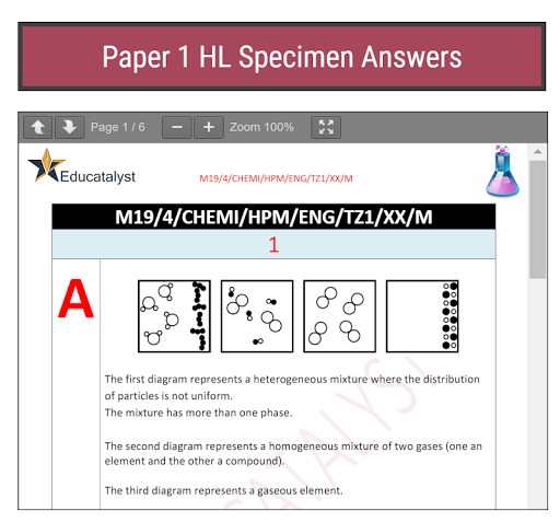 IB CHEMISTRY ANSWERS