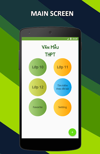 Android application Văn Mẫu THPT - Van Mau THPT - screenshort