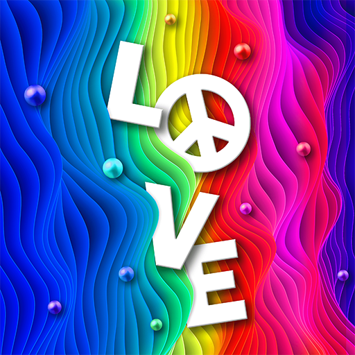 Color Rainbow Wave - Wallpaper logo