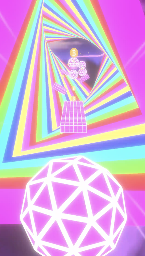Android application Neon Run 3D screenshort