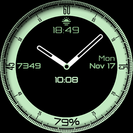 Sia Analog watch face screenshot 8