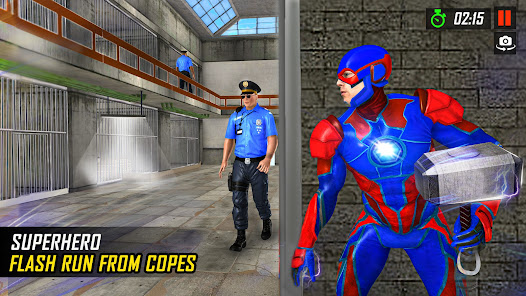Police SpeedHero Prison Escape apkdebit screenshots 4