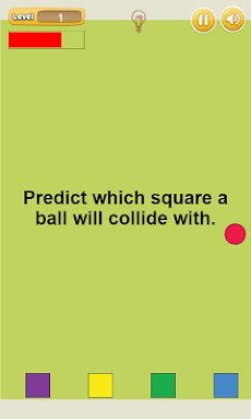 ボールの衝突方向予測ゲーム-空間感覚育成するのおすすめ画像1