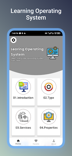 Android application Operating System Pro screenshort