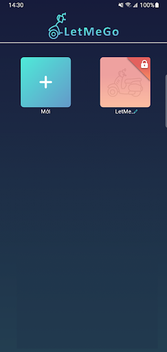 Android application LetMeGo screenshort