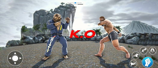 Captura de Pantalla 11 kárate combatiente juego android