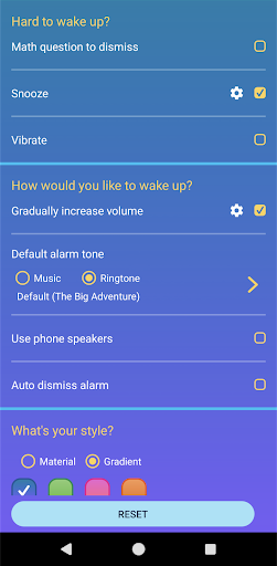 Alarm Clock to Wake up well Screen 3