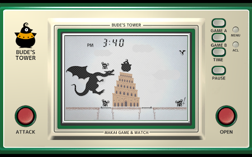 Android application LCD GAME - BUDE'S TOWER screenshort
