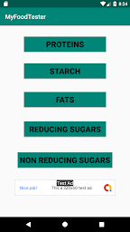 My Food Tests