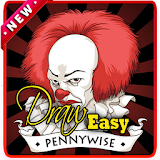 how to draw Pennywise icon
