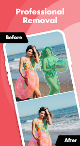 Remove Objects, Retouch Eraser