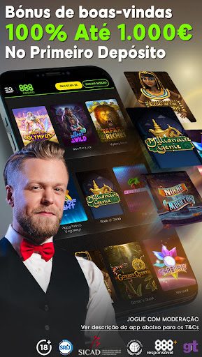 Android application 888 Casino Portugal - Jogos screenshort
